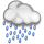 Isparta 29 Kasım 2013 Cuma günü yağmurlu, sıcaklık 8°C